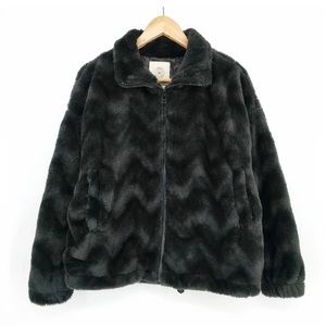 Urban Outfitters Fuzzy Coat - Medium